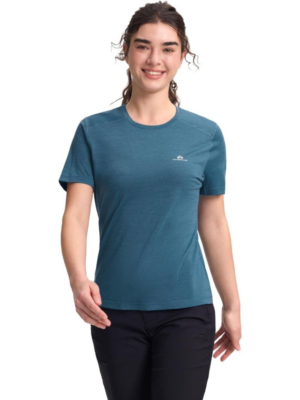 Lightweight Merino Wool Short Sleeve Shirt - Breathable Quick Dry Workout Top